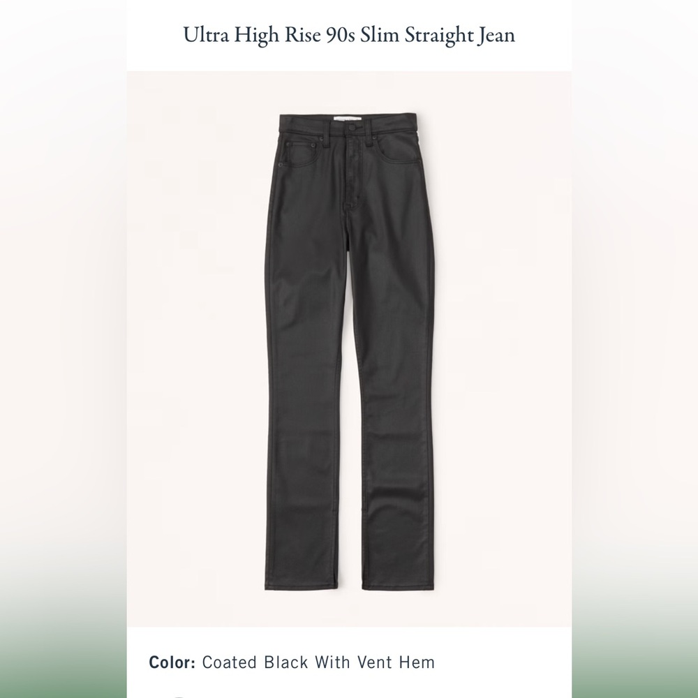 Abercrombie & Fitch Ultra High Rise 90s Straight Jeans